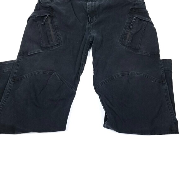 THUNDER Black Tactical Utility EMS Security Utility Black Cargo Pants Mens XXL - Picture 3 of 10